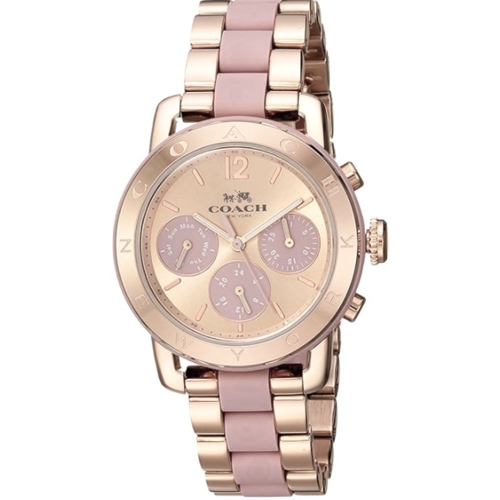 Coach Pink Women's Legacy Sport Multifunction Quartz Watch